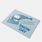 pinda's | Snoopy & Woodstock Slaping Deurmat (Schuin)