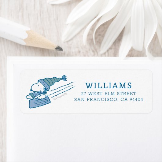 pinda's | Snoopy & Woodstock Slaping Etiket (Insitu)