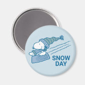 pinda's | Snoopy & Woodstock Slaping Magneet (Voorkant / Achterkant)