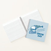 pinda's | Snoopy & Woodstock Slaping Notitieboek (Binnen)