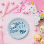 pinda's | Snoopy & Woodstock Slaping Papieren Bordje (Feest)