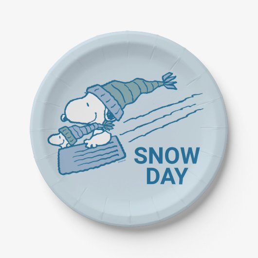 pinda's | Snoopy & Woodstock Slaping Papieren Bordje (Voorkant)