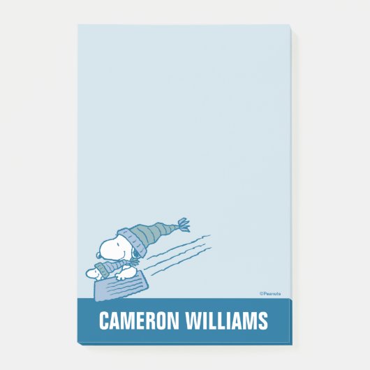 pinda's | Snoopy & Woodstock Slaping Post-it® Notes (Voorkant)