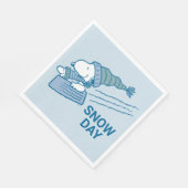 pinda's | Snoopy & Woodstock Slaping Servet (Hoek)