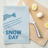 pinda's | Snoopy & Woodstock Slaping Theedoek (Quarter Fold)