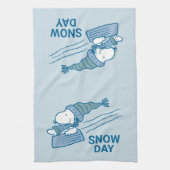 pinda's | Snoopy & Woodstock Slaping Theedoek (Verticaal)