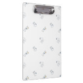 pinda's | Snoopy & Woodstock Soft Grey Pattern Klembord (Rechts)