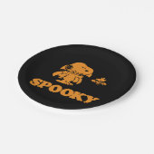 pinda's | Snoopy & Woodstock Spooky Papieren Bordje (Gekanteld)