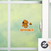 pinda's | Snoopy & Woodstock Spooky Raamsticker (Huis)