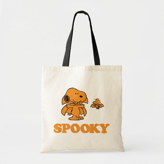 pinda's | Snoopy & Woodstock Spooky Tote Bag (Voorkant)