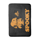 pinda's | Snoopy & Woodstock Spooky Vampires Badmat (Voorkant Verticaal)