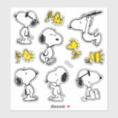 pinda's | Snoopy & Woodstock Sticker (Vel)