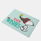 pinda's | Snoopy & Woodstock Warm Wishes Deurmat (Schuin)