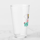 pinda's | Snoopy & Woodstock Warm Wishes Glas (Rechts)