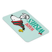 pinda's | Snoopy & Woodstock Warm Wishes Magneet (Rechterzijde)