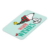 pinda's | Snoopy & Woodstock Warm Wishes Magneet (Linkerzijde)