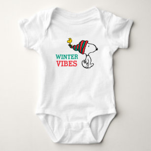 pinda's Snoopy & Woodstock Warm Wishes Romper