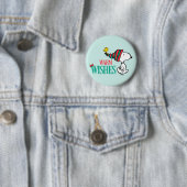pinda's | Snoopy & Woodstock Warm Wishes Ronde Button 5,7 Cm (In situ)