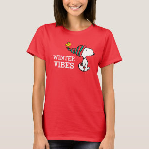 pinda's Snoopy & Woodstock Warm Wishes T-shirt