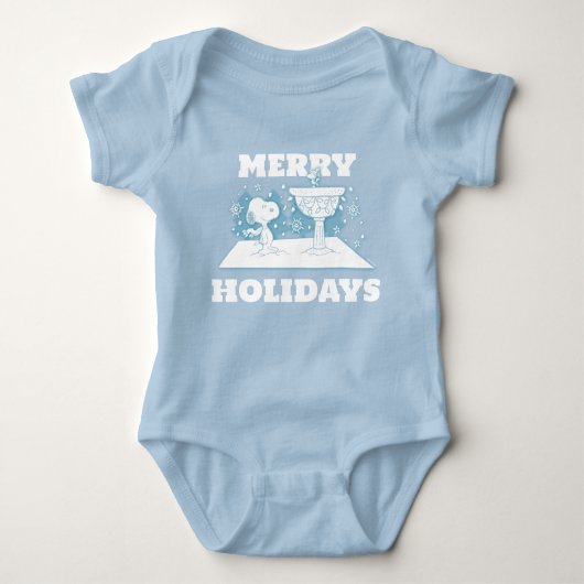 pinda's | Snoopy & Woodstock Winter Wonderland Romper (Voorkant)