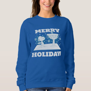 pinda's Snoopy & Woodstock Winter Wonderland Trui
