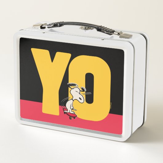 pinda's | Snoopy YO Skateboard (Achterkant)