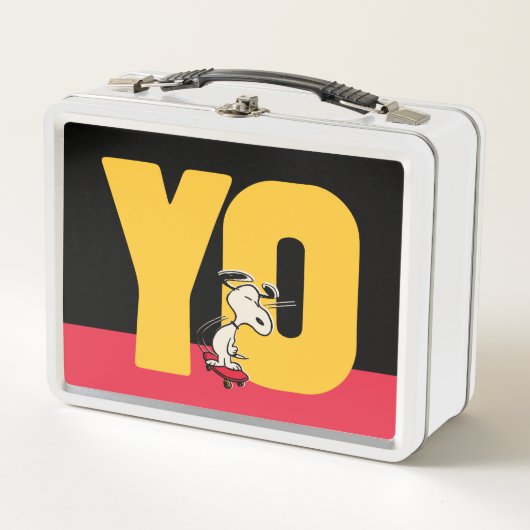 pinda's | Snoopy YO Skateboard (Voorkant)