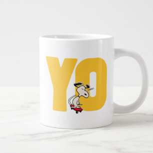 pinda's   Snoopy YO Skateboard Grote Koffiekop
