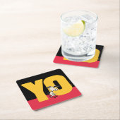 pinda's | Snoopy YO Skateboard Kartonnen Onderzetters (Insitu)