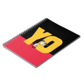 pinda's | Snoopy YO Skateboard Notitieboek (Linkerzijde)