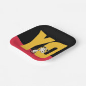 pinda's | Snoopy YO Skateboard Papieren Bordje (Gebogen)