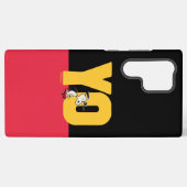 pinda's | Snoopy YO Skateboard Samsung Galaxy Hoesje (Achterkant horizontaal)