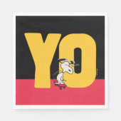 pinda's | Snoopy YO Skateboard Servet (Voorkant)