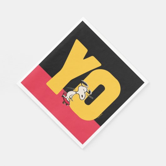 pinda's | Snoopy YO Skateboard Servet (Hoek)