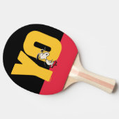 pinda's | Snoopy YO Skateboard Tafeltennisbatje (Zijkant)