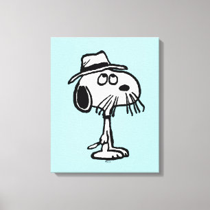 pinda's   Snoopy's Brother Spike Canvas Afdruk
