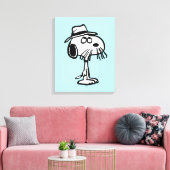 pinda's | Snoopy's Brother Spike Canvas Afdruk (Insitu (Woonkamer))
