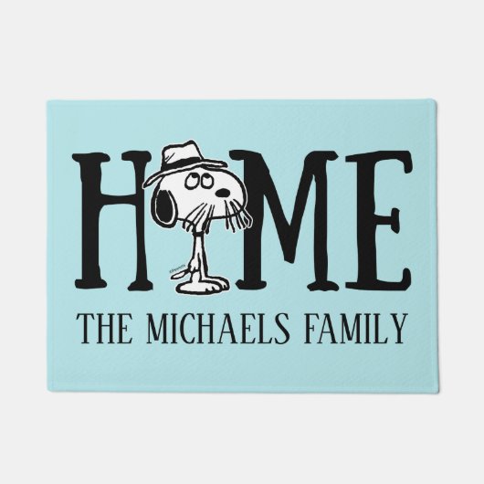 pinda's | Snoopy's Brother Spike Deurmat (Voorkant)