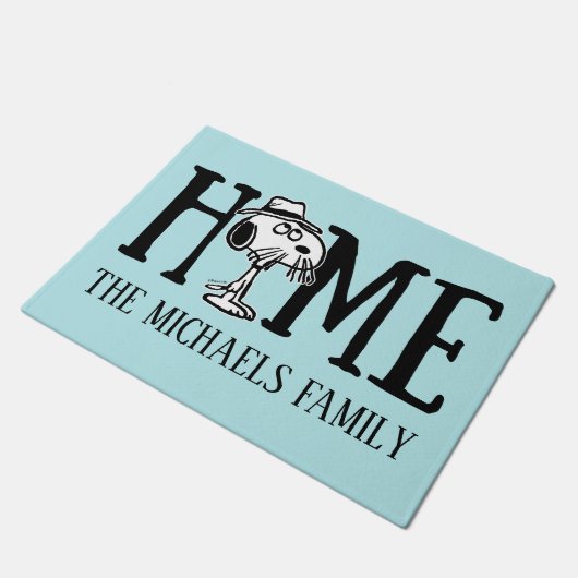 pinda's | Snoopy's Brother Spike Deurmat (Schuin)