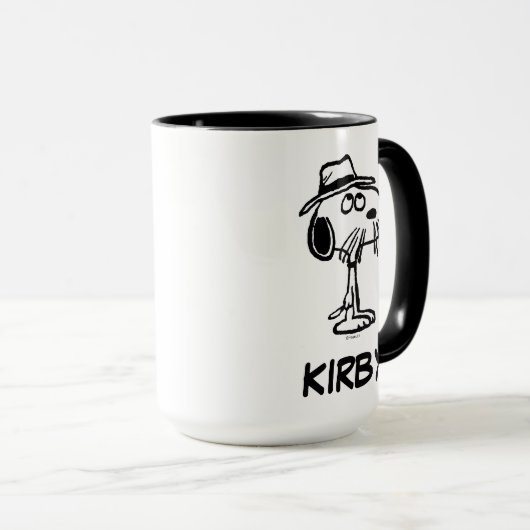 pinda's | Snoopy's Brother Spike | Jouw namen toev Mok (Voorkant rechts)