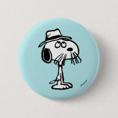 pinda's | Snoopy's Brother Spike Ronde Button 5,7 Cm (Voorkant)
