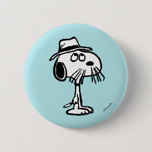 pinda's   Snoopy's Brother Spike Ronde Button 5,7 Cm
