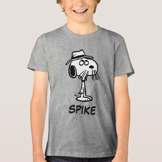 pinda's | Snoopy's Brother Spike Tri-Blend Shirt (Voorkant)