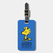 pinda's | Snoopy's Friend Woodstock Bagagelabel (Voorkant verticaal)