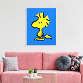 pinda's | Snoopy's Friend Woodstock Canvas Afdruk (Insitu (Woonkamer))