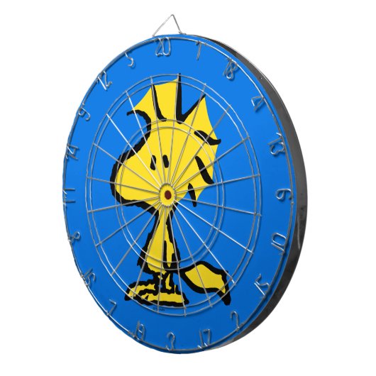 pinda's | Snoopy's Friend Woodstock Dartbord (Voorkant Rechts)