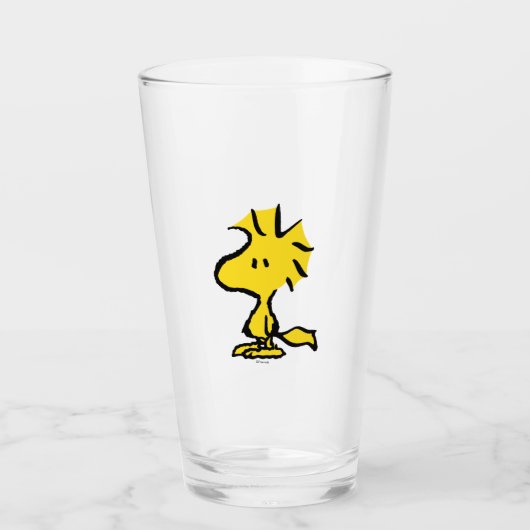 pinda's | Snoopy's Friend Woodstock Glas (Voorkant)