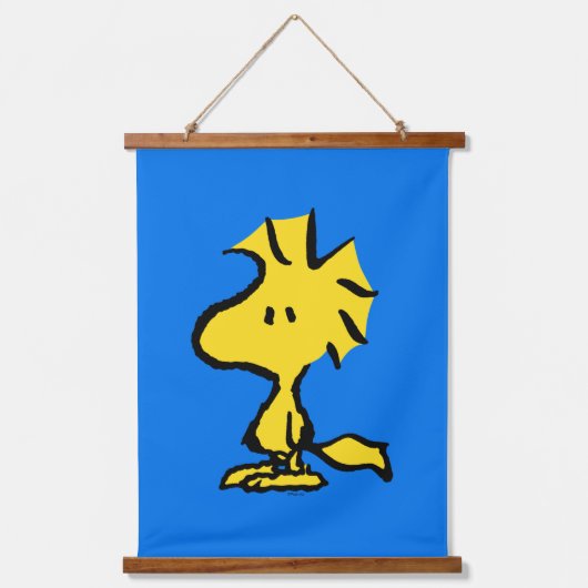 pinda's | Snoopy's Friend Woodstock Hangend Wandkleed (Voorkant)