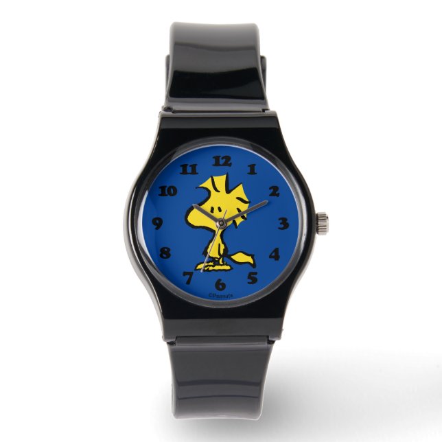 pinda's | Snoopy's Friend Woodstock Horloge (Voorkant)