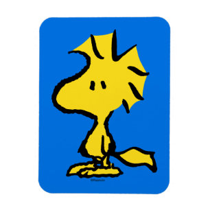 pinda's   Snoopy's Friend Woodstock Magneet